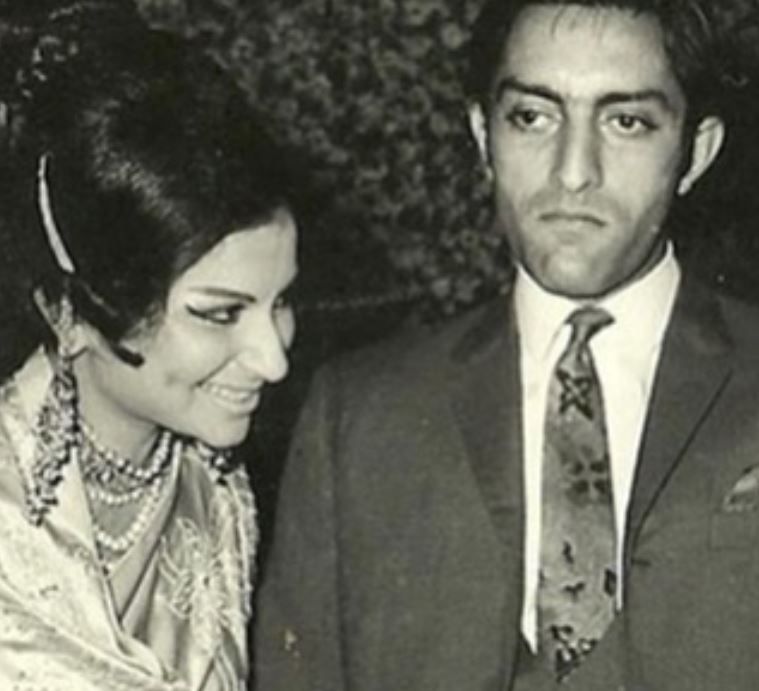 Sharmila Tagore and Mansoor Ali khan